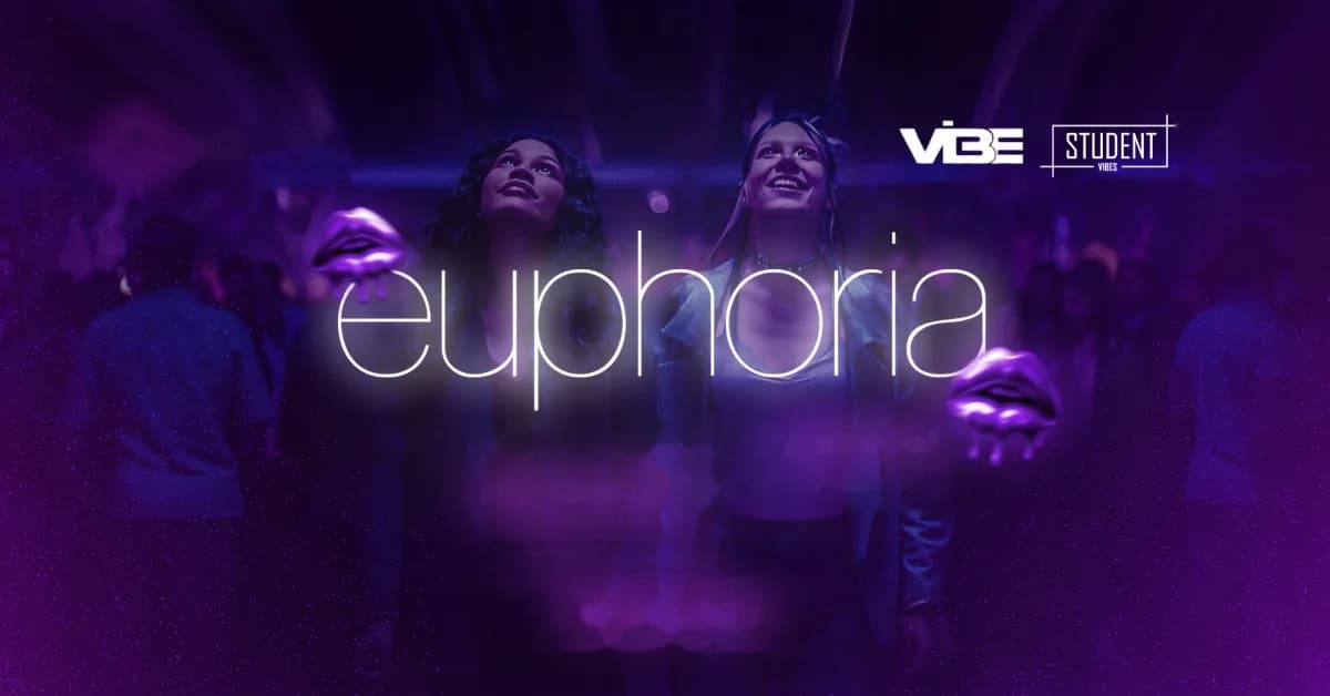 Euphoria Party — plakát akce Student Vibes
