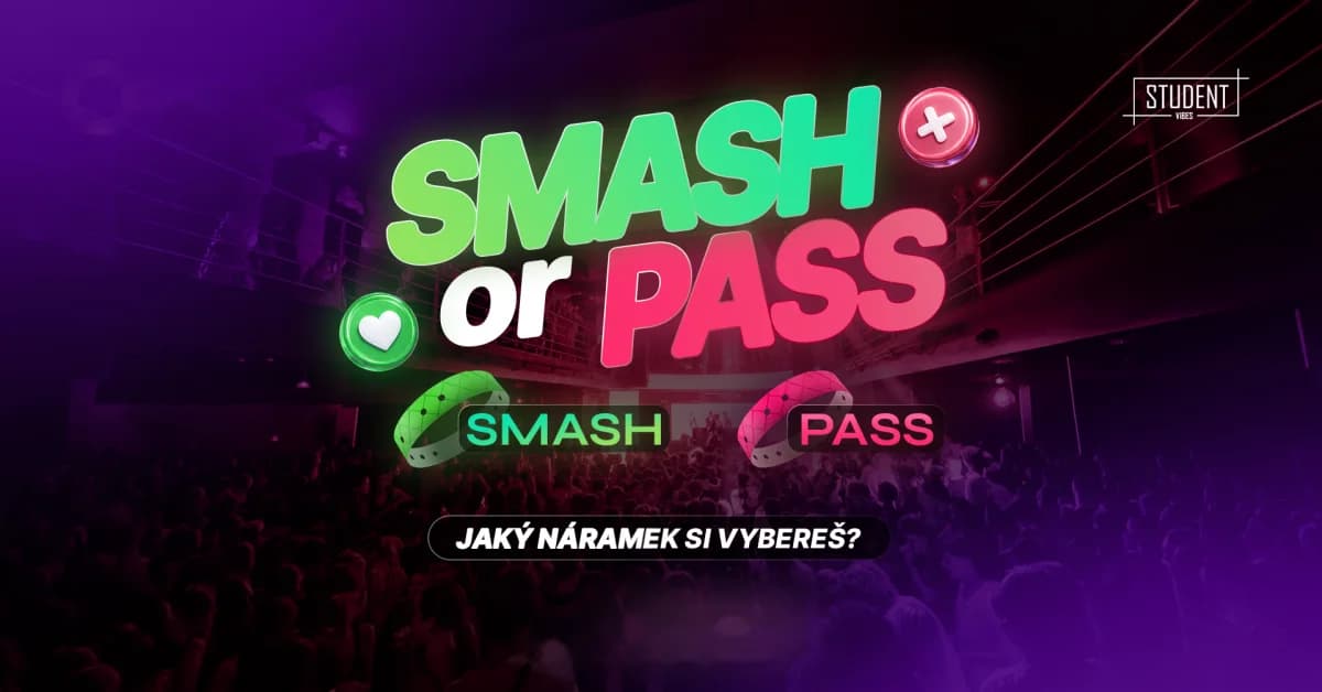 Smash or Pass — plakát akce Student Vibes